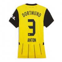 Borussia Dortmund Waldemar Anton #3 Hjemmebanetrøje Dame 2024-25 Kortærmet